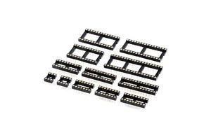 Factory Price IC Socket 2.54mm IC Holder IC-6P 8PIN 14PIN 18PIN 22PIN 28PIN 32PIN 40PIN 42PIN 48PIN