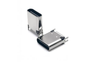 OEM Manufacturer Samples Supported Factory Price USB C Female 24Pin Clip Type Connector Consumer Electronic USB Type C Connector