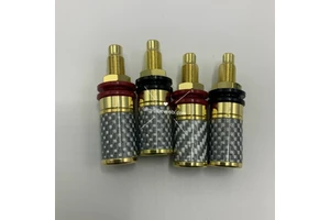 Premium 4mm Banana Binding Posts - Bevenbi Superior Audio Connectivity Amplifiers and Video Systems HiFi Speaker Terminals