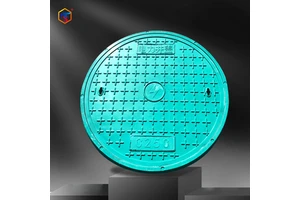High Strength ISO Certified SMC Manhole Cover Round Square Composite Drain Cover Corrosion Resistant for Construction