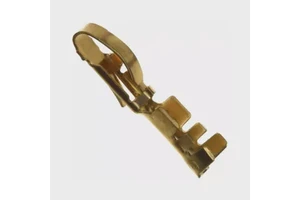 PCB Connectors Accessories 583361-3 Series Amp-Leaf Card Edge Connector Contacts 5833613 Non-Gendered 18-22 AWG Crimp Gold