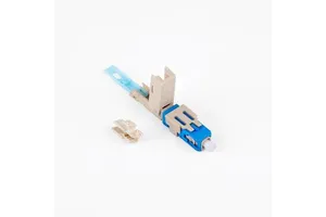 FTTH Connectors Optical Fast Connector SC UPC SC APC Breakout Cable Field Termination Fiber Optic Quick Connector