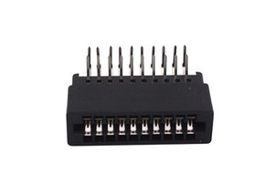 Customized Edge Card Slot Connector 2.54mm Right Angle Connector Dual Row