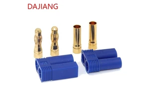 DAJIANG OEM Customized EC5 Banana Plug Connectors Female Male Gold Bullet Connector for RC ESC Battery Device Electric Motor