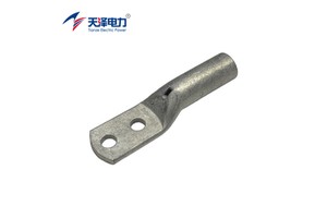 Dual Bolt Hole Copper Tube Terminal Automotive Cable Connector Tin Plated Up To 35KV Factory OEM/ODM