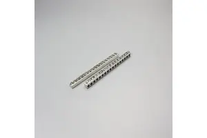 17 Terminals Plug-In Electrical Connector 2/0-14awg Power Distribution Aluminum Alloy Neutral Bar Terminal Block