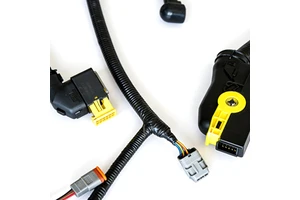 AWM FFC/FPC Cable 80c 12V VW 10pin 0.5mm 200mm Forward Direction Flexible Copper Core Electronic Environmentally Friendly PTFE