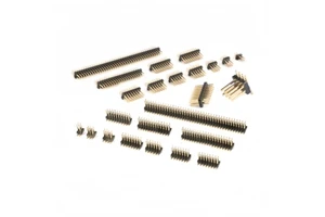 Custom Power Nylon Pin Headers Single/Dual Row 1.0/1.27/2.0/2.54/4.0mm Through-Hole Surface Mount Gold-Plated PCB Connectors