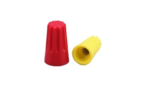 Twist On Connector Electrical Terminal Connectors Red Yellow Blue Big Small Large Cable End 6 8 10 12 Gauge Wire Connector Nuts