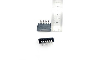 HOYATO Right Angle Gold Finger Slot Card Edge Connector 2.54mm 12P Double Row PCB Header BOM Components Manufacturing Plant