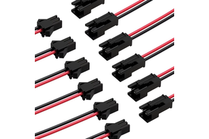 Custom 2 Pins 3 Pin 4 Pin Electrical Sm Plug JST Terminal Cables With Connector Wire Male and Female Connectors