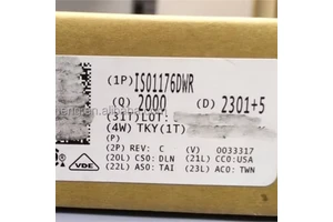 ISO1176DWR SOP16 New and Original Integrated Circuit PCB Board BOM Service Electronic Component Supplier Chip IC Mosfet