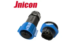 Jnicon M25 Power Data Combination Waterproof IP67 Plastic Outdoor Electrical Cable Connector