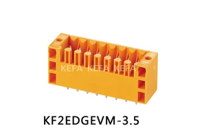 KF2EDGEVM-3.5 PCB Screw Terminal Blocks Spliceable Diagonal Wiring