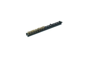 "80A Terminal Block with 16 Holes for Distribution Applications"