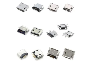 USB Connector Micro 5 Pin DIP USB Connector Female Part B Type Miniature Usb Socket