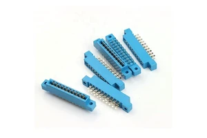 3.96mm Pitch Card Edge Connector 20pins 805 Series PCB Mount Slot Solder Double Row 2*10pin Card Edge Female Connectors