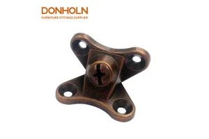 AC6300 Zinc Alloy Butterfly Corner Brace Wood Shelf Joint Corner Connectors Combination Fasteners 90 Degree L-Shaped
