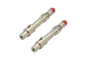 Custom Bullet Connector with Insulation Tip Nickel Plating Electric Connector Banana Plug 4mm