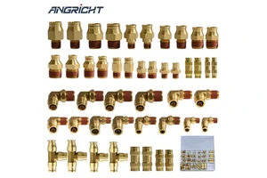C36000 Brass DOT Push In Fittings Auto Parts Connectors Made In China