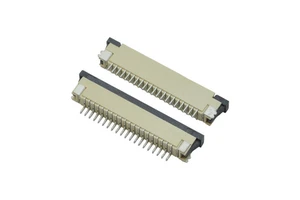 1mm Bottom Contact FFC/FPC Flexible Flat Connectors 4/5/6/7/8/9/10/12/13/14/15/16/18/20/22/24/25/26/28/30/32/34/40 Pin for