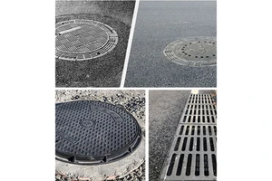 Long Service Life Plastic Manhole Box With Cover After-Sales Guarantee Manhole Covers 30X30