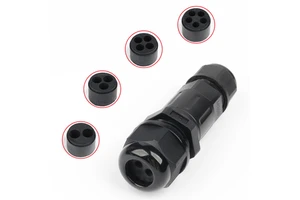 Outdoor Light Box M12 Docking Connector M20-2/3/4/5P 16mm Wire Cable Waterproof Connector Buried Terminal Copper For FPC