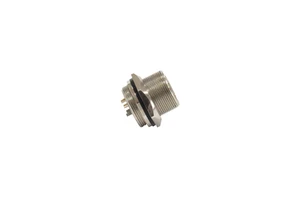 Waterproof Cat5e Shielded RJ45 Ethernet Connectors 1 Gbps 125V DC/AC 13/16"-28UN Screw Mating Type Metal IP67 Field Installable