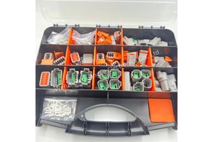 Hot Selling Deutsch Pin Connector Kit 382PCS DT Adaptor Connector With 12Pin IP67 Protection Level Plastic Housing PC Material