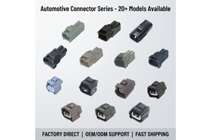 2 Pin 2.2 Series Electric Terminal Auto Connector High Quality Waterproof Male And Female Wire Harness Connector