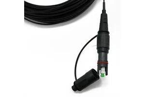 IP68 Waterproof 1 Core Armored Corning Fiber Optic Patch Cord Optical Fttx FTTH Compatible Corning Optitap Sc/APC Connector
