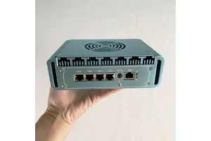 Wireless Soft Router VPN Firewall G31F 4L DDR4 Mini PC N5105 DP 4K Display HD Metal Box Mini PC Ubuntu Fan Industrial Computer
