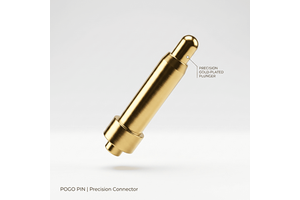 Hot Sale Customized 3.0mm Pitch Pogo Pins Connectors SMT Dip Spring Loaded Contact 1Row Gold Plating Pogo Pin Socket Connector