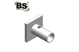 Foundation Brackets Stabilizer U Channel Post with Hole