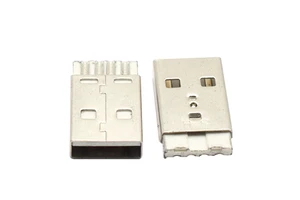 High Life USB 2.0 Type a Male Plug Connector 4 Pin Splint Usb a Male Connector