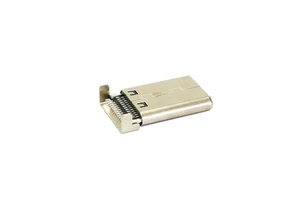 OEM/ODM manufacturer high speed data interface SMT type 90 degree longer pin USB3.1 24pin USB-C Type C male plug Connector