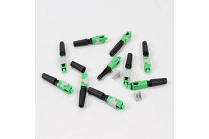 Factory Price FTTH Fiber Optic Quick Connector SC UPC Single Mode For FTTH Drop Cable Field Termination Fast Connector