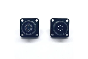 Amphenol MIL-C-5015 Series Threaded Circular Connector MS3106A14S-6S Box Mounting Connector MS3102A-14S-6P