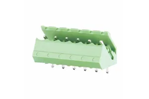 35 Degree Terminal Block Pin Header 5.0 5.08mm Open End Plug Terminal Blocks