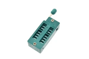 Hot selling IC Test Universal ZIF Socket 14pin 14 pin dip 2.54mm IC Socket pitch
