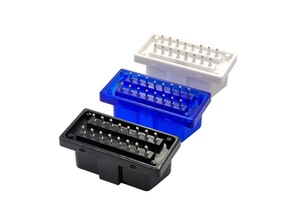 Wholesale Premium Blue ABS Diagnostic Tool OBD2 Male Connector OBD Enclosure/Cover Case for DIY Board Board Mezzanine Connectors