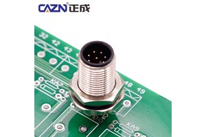Factory M12 Socket Screw Straight 2 3 4 5 6 8 12 17 Pins A B C D Male Female PCB Metal Panel Mount Connectors