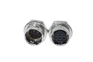 Panel Mount Connector HR10A-7R-6S 4 6 7 1 0 12 Pin Industrial Camera Rear Fastened Male Female Socket Aviation Connectors