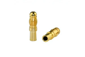 35mm Model 00 Banana Plug Pressure Plug Round Notch Lithium Battery Connector Male and Female Head