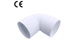 SAM-UK PVC Rain Gutter Chain 90mm Downspouts Pipe Malaysia Ghana Kenya Roof Water Drainage Sewer System Joint Fittings Y016
