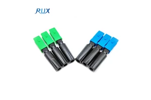 FTTH Fiber Optic Fast Connector SC UPC SC APC Fast Connector Assembly Connector for Drop Cable