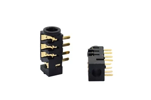 3.0mm Connector Audio Socket PJ-393-8P SMD SMT Eight Legs SMD Gold Plated Headphone Socket Female Phone Jack