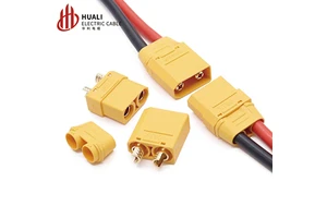 XT90 Model Aircraft Plug Connector, Lithium Battery Charging XT90H High-Current Banana Plug, XT90S Connection Cable
