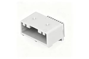 TE 2.2/3.2mm Pitch 20 Position Shrouded Right Angle Header 1674477-1 Male PCB Connector Wire-to-Board 12V For Automotive