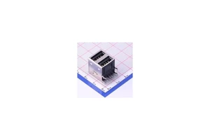 USB-269-BRW Type-A USB 2.0 Standard Female Right Angle 4P+4P Contacts 2 Ports Current Rating 1.5A USB Connector USB269BRW